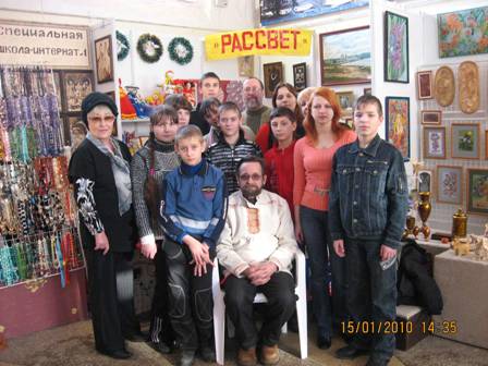 Центр "РАССВЕТ" на фестивале "Галерея ремесел 2010" г. Нижний Новгород