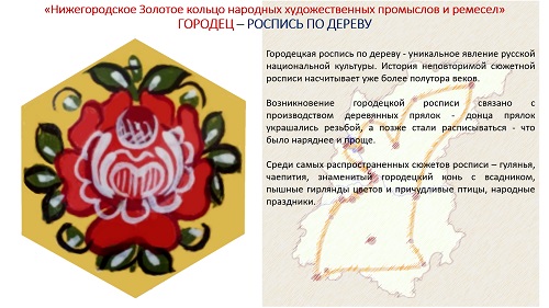 9. ПРЕЗЕНТАЦИЯ «Народные художественные промыслы Нижегородской области» на русском языке 9. ПРЕЗЕНТАЦИЯ «Народные художественные промыслы Нижегородской области» на русском языке